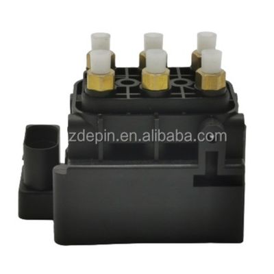 অডি Q7 4L 7P পোর্শ 955 958 OE NO. 95835890300 এর জন্য বায়ু সাসপেনশন সোলিনয়েড ভালভ ব্লক