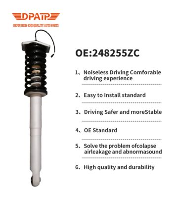 কাস্টমাইজড কয়েলওভার কিট ফ্রন্ট সাসপেনশন স্ট্রুট ২৪৮২৫৫ ইন্ডাকটিভ ড্যাম্পার শক অ্যাবজরবার মাসেরাতি কোয়াট্রোপোরটে এম১৩৯ ২০০৭-এর জন্য